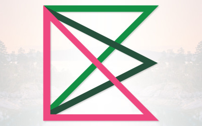 Scarica il design del logo della lettera E minimalista moderno gratuito