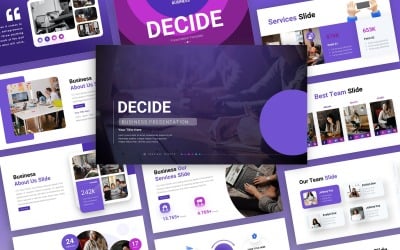 Decidere - Modello di PowerPoint multiuso aziendale