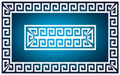 Modré HD pozadí s bílým okrajem Obrázek 8048 pixelů * 4500 pixelů