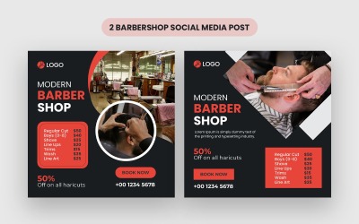 Salon de Coiffure Beauté Facebook Instagram Post