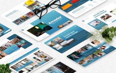 Амадор - Интерьер Шаблон Googleslide