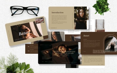 Batari - Lookbook Googleslide Template