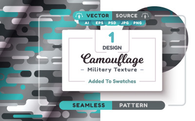 Camouflage Seamless Pattern | Element PNG 19