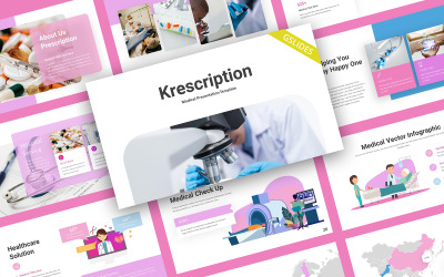 Krescription Medical Google Slides Template