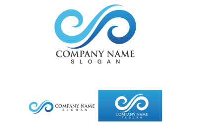 Infinity Loop Logo Vector Template Design V10