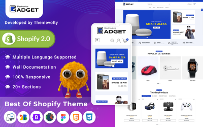 Gadget - Mega Electronics Shopify 2.0 Tema Mega Premium