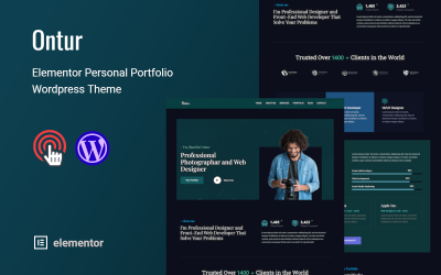 Ontur - Personal Portfolio WordPress Theme