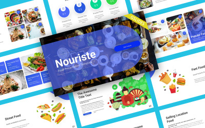 Nouriste Food Google Slides Template