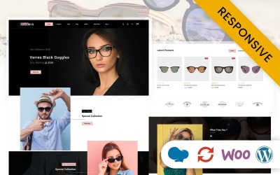 Blinkers - Intelligente Brillen WooCommerce Responsive Theme