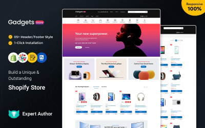 小工具 - Mega Shop 多用途 Shopify 商店
