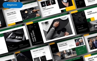 Fanik – Biznes Keynote Szablon