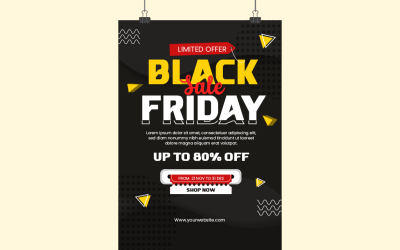 Black Friday Design Templates Set V7