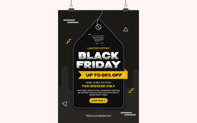 Black Friday Design Templates Set V9
