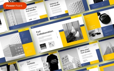 Furi – Üzleti PowerPoint sablon