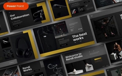 Rendi - Modello di PowerPoint per le imprese