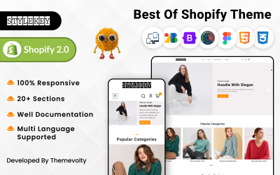 Stylekey - адаптивная тема Mega Fashion Shopify 2.0