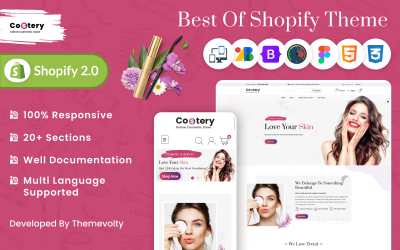 Costery Mega Cosmetics – Parfém Zdraví – Beauty Shopify Premium responzivní motiv