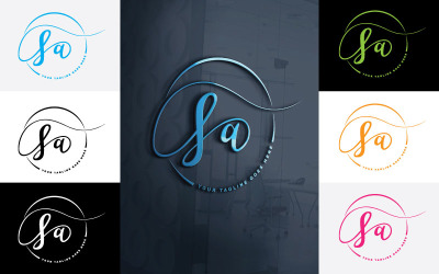 Дизайн логотипа Photography SA для вашей студии - Фирменный стиль
