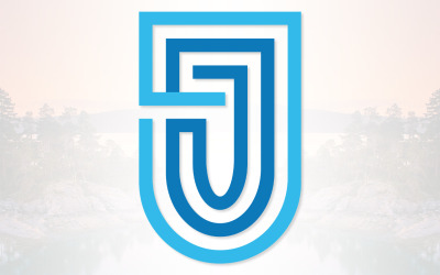 Lyft ditt varumärke med &amp;quot;Modern Minimalist J Letter Logo Design&amp;quot; från Warten_Weg