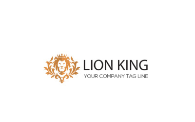 Plantilla mínima real del logotipo del rey león