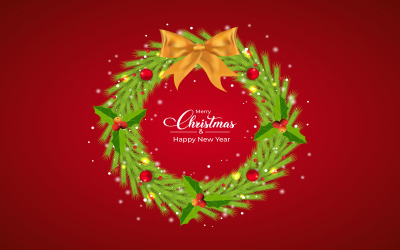 Christmas Green Wreath Decoration Ball