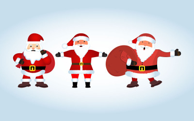 Natal Papai Noel cenografia Vector Design