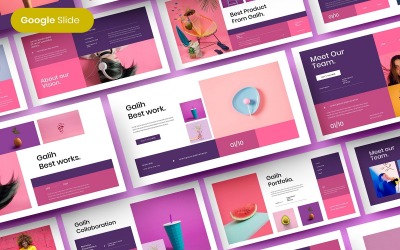 Galih – üzleti Google diasablon