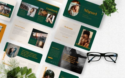Miguel - Minimal Keynote Template