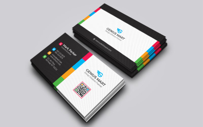 Corporate Business Card Template 141