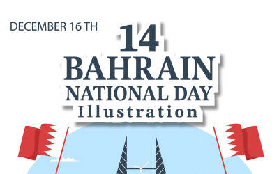14 Illustrazione della Giornata Nazionale del Bahrain
