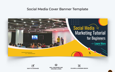 Social Media Workshop Facebook Cover Banner Design-01