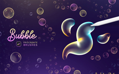 Bubblor skapar borstar