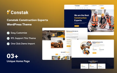 Constak – Bauexperten WordPress Theme