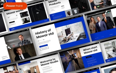 Mawar - Modello di PowerPoint per le imprese