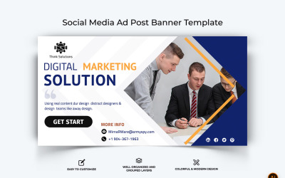 Business Service Facebook Ad Banner Design-39