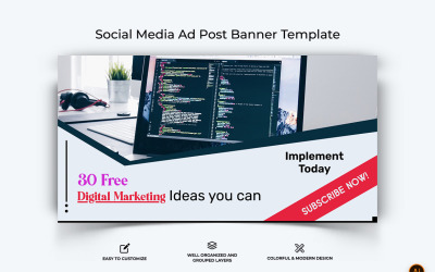Digital Marketing Facebook Ad Banner Design-12