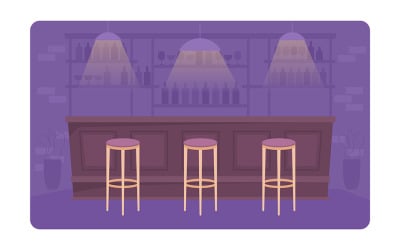 Arreglo de barras 2D vector ilustración aislada