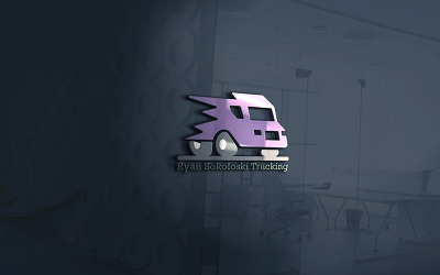 Truck Delivery Logo Template