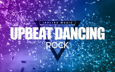 Upbeat Dancing Rock Musique de stock