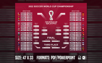 Calendario de la Copa Mundial de la FIFA 2022