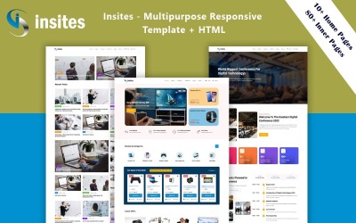 Insites - Multipurpose HTML-webbplatsmall