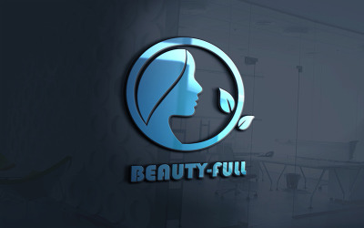 Шаблон логотипу Beauty-Full можна використовувати в будь-якому бізнесі, пов’язаному з красою