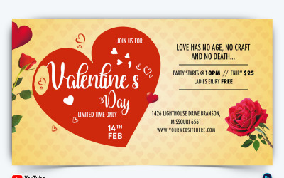 Valentine Day YouTube Thumbnail Design Template-02