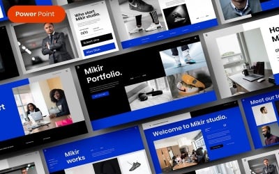 Mikir – Business PowerPoint-mall