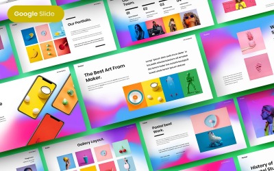 Pastell - Business Google Slide Mall
