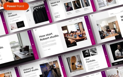 Robert – Modello PowerPoint aziendale