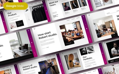Robert - Zakelijke Google-diasjabloon