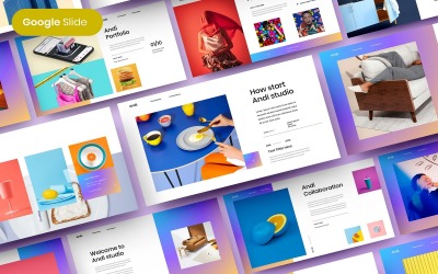 Andi – бізнес-шаблон доповіді