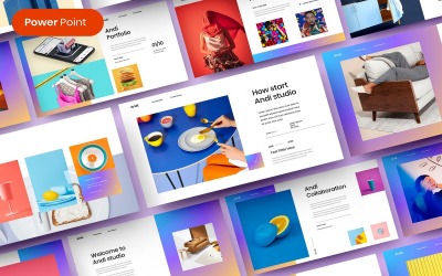 Andi – Biznes Szablony prezentacji PowerPoint