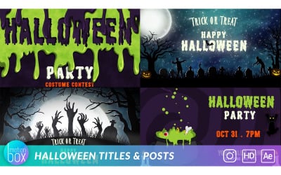 Halloween Stories, Posts &amp;amp; Titles